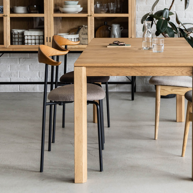 ラウル ダイニングチェア シルバー脚