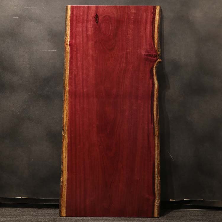 一枚板　パープルハート(杢)　322-4-1　(W190cm)