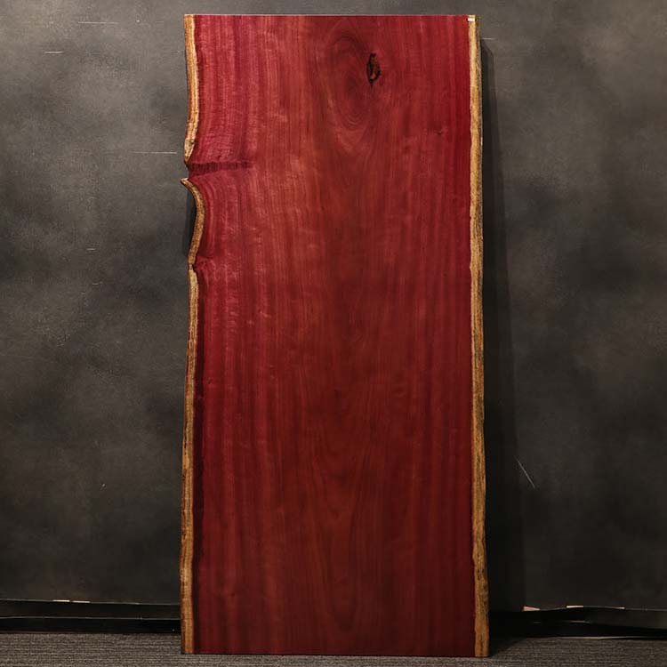 一枚板　パープルハート(杢)　322-4-1　(W190cm)