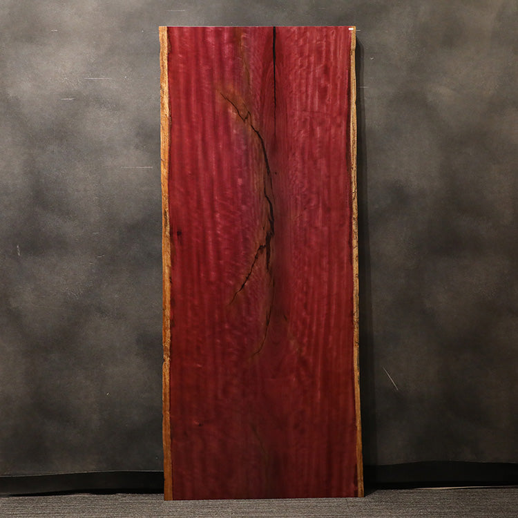 一枚板　パープルハート(杢)　324-5-1　(W210cm)