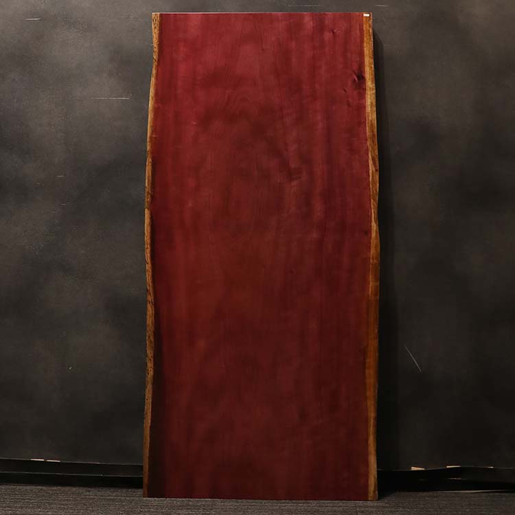一枚板　パープルハート(杢)　324-10-1　(W180cm)