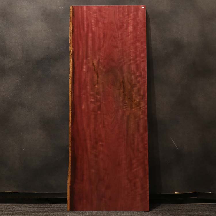 一枚板　パープルハート(杢)　324-12-2　(W170cm)　デスク