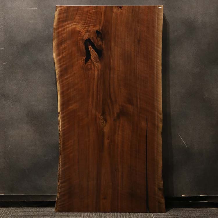 【SOLD OUT】一枚板　ウォールナット(杢)　GZZ-132068-5-2　(W150cm)