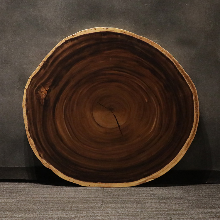 一枚板　モンキーポッド　輪切り PRY-156-RT-27-113　(W115cm)