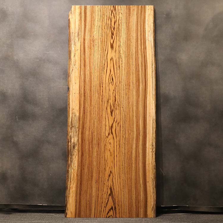 一枚板　ゼブラウッド　513-1/2-13-2　(W240cm)　ダイニングテーブル