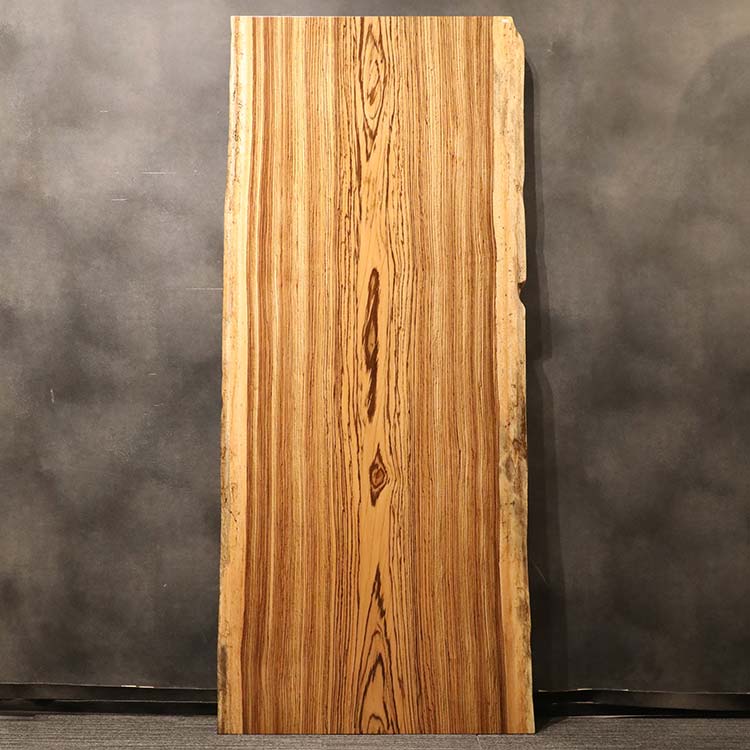 一枚板　ゼブラウッド　513-1/2-13-2　(W240cm)　ダイニングテーブル