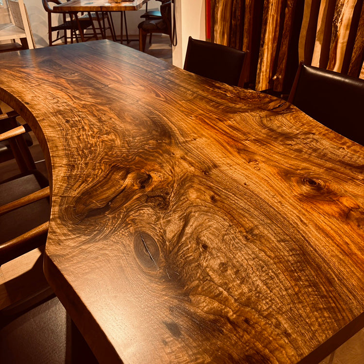 【SOLD OUT】一枚板　バストゥーンウォールナット　P12-6　(W240cm)