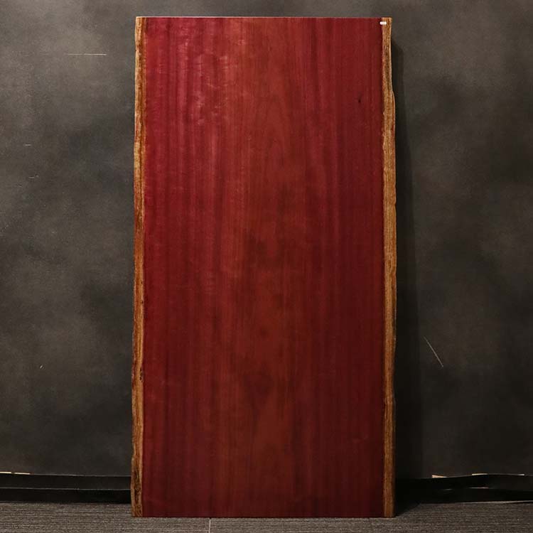 【SOLD OUT】一枚板　パープルハート(杢)　326-11-1(W160cm)ダイニングテーブル
