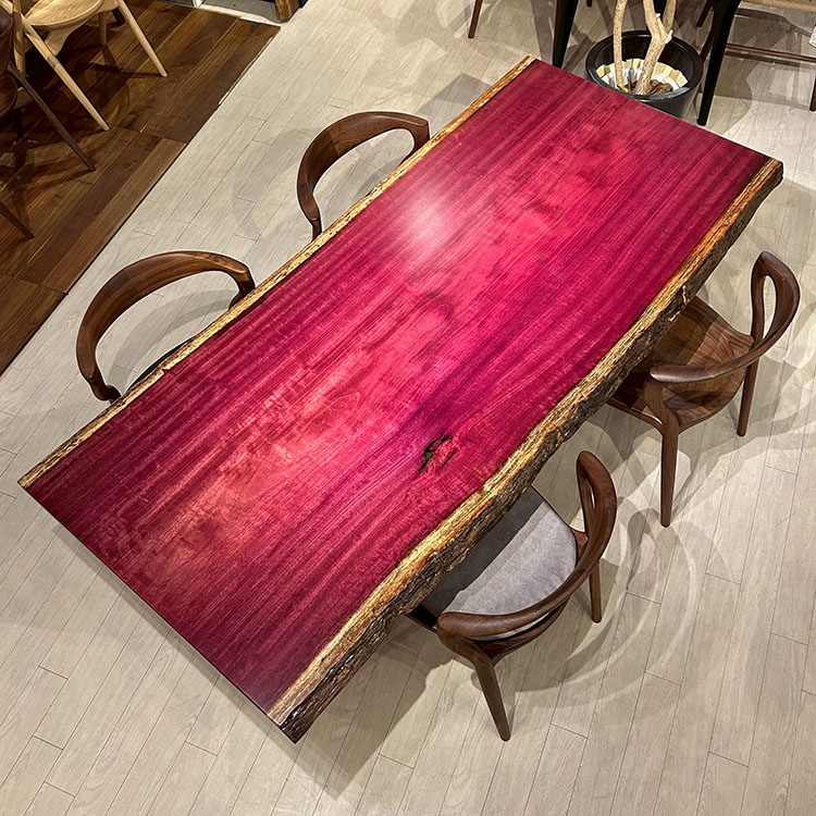 一枚板　パープルハート　326-12-1　(W200cm)