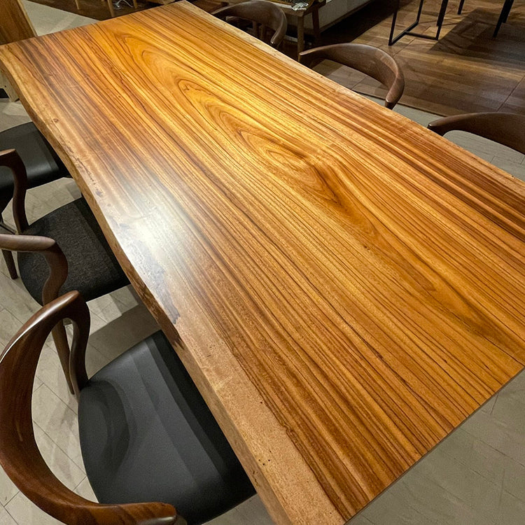 一枚板　ベリ　365-7-2　(W220cm)　ダイニングテーブル