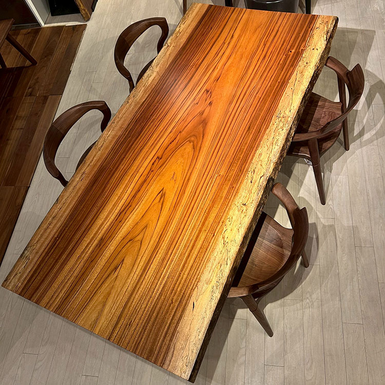 一枚板　ベリ　365-14-3　(W200cm)　ダイニングテーブル