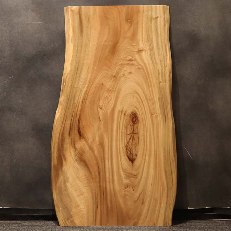 【SOLD OUT】一枚板　クス / 楠(杢)6035-11-1(W160cm)　ダイニングテーブル