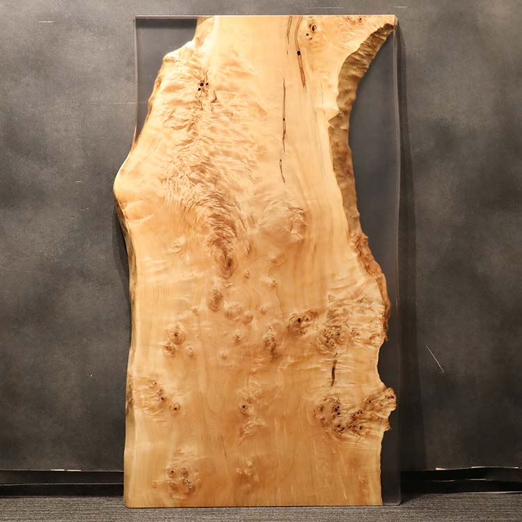 RESIN　トチ / 栃(杢)　K-GM-2112-D-287　(W180cm)