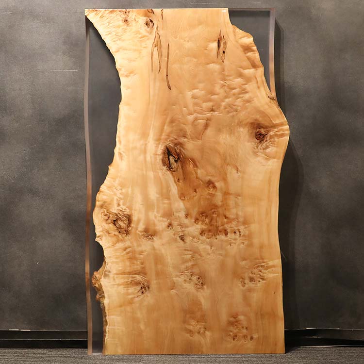 RESIN　トチ / 栃(杢)　K-GM-2112-D-287　(W180cm)