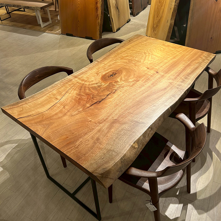 一枚板　タブ / 椨(杢)　5355-10　(W160cm)