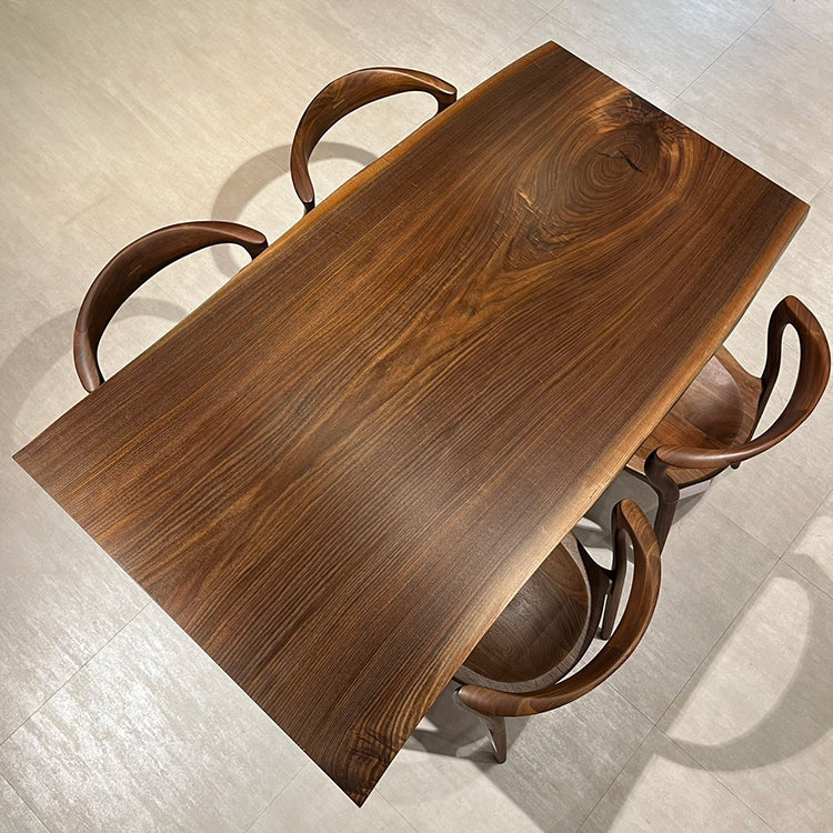 【SOLD OUT】一枚板　ウォールナット　TG-56-5　(W165cm)　ダイニングテーブル
