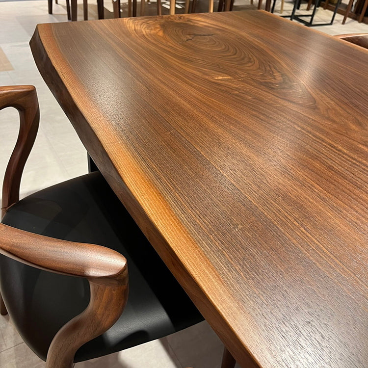 【SOLD OUT】一枚板　ウォールナット　TG-56-5　(W165cm)　ダイニングテーブル