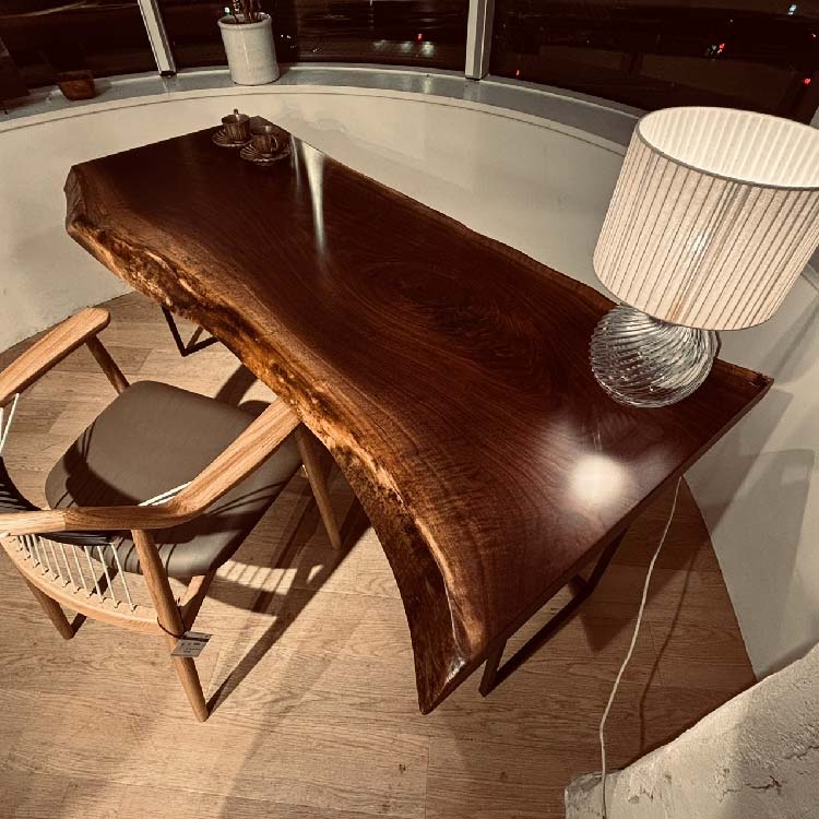 【SOLD OUT】一枚板　ウォールナット　25364-3（W175cm）