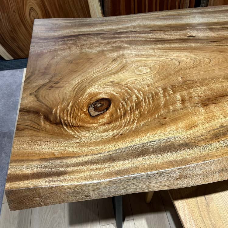 【SOLD OUT】一枚板　クス / 楠　2239-12-2　(W200cm)　ダイニングテーブル