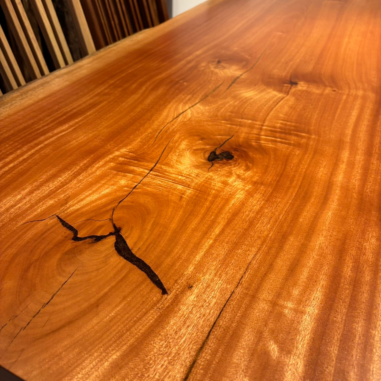 一枚板　ボセ(杢)　295-2/2-7　(W210cm)