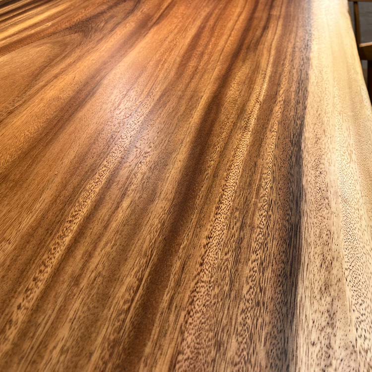 【SOLD OUT】一枚板　モンキーポッド　069-8-6-2　(W150cm)　ダイニングテーブル