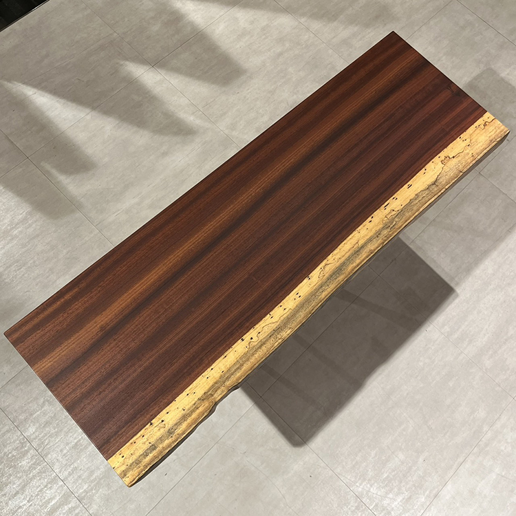 一枚板　パドック　306-1/2-19-2-2　(W120cm)　ベンチ