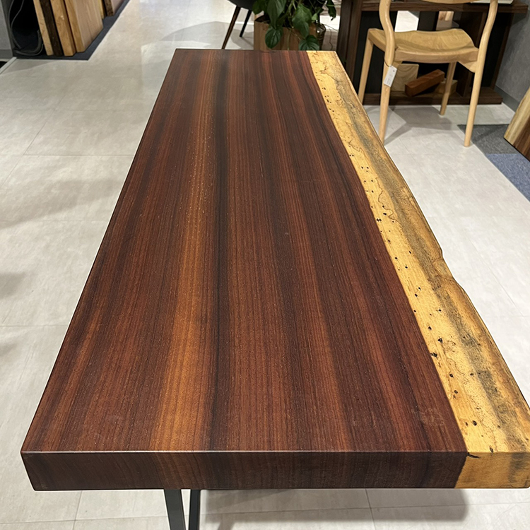 一枚板　パドック　306-1/2-19-2-2　(W120cm)　ベンチ