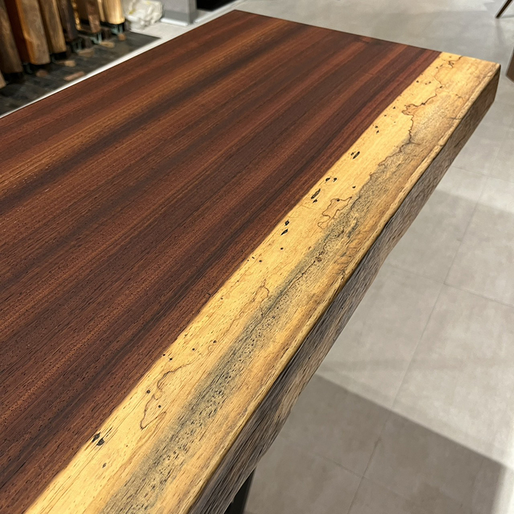 一枚板　パドック　306-1/2-19-2-2　(W120cm)　ベンチ