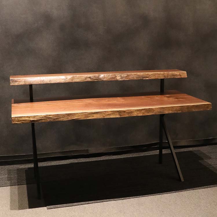 【SOLD OUT】一枚板　キリオ　ウォールナット　173-7-3+HZ-1　(W150cm)