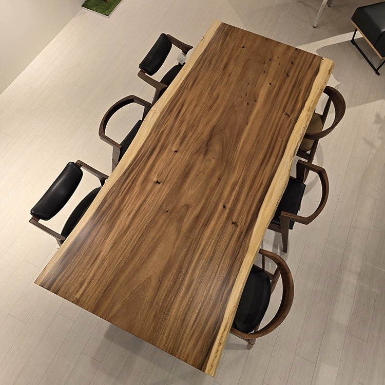 一枚板　モンキーポッド(杢)　280-6　(W240cm)
