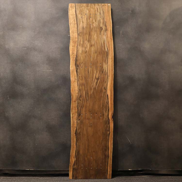 【SOLD OUT】一枚板　パプアニューギニアウォールナット　250-1-1(W240cm)　ベンチ