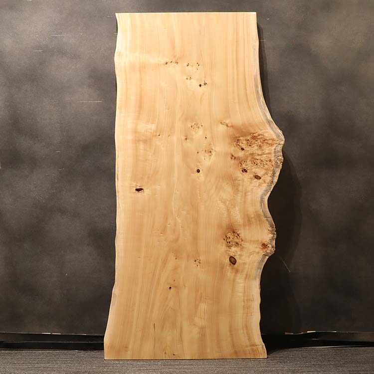 一枚板　ポプラ(杢)　386-5　(W200cm)