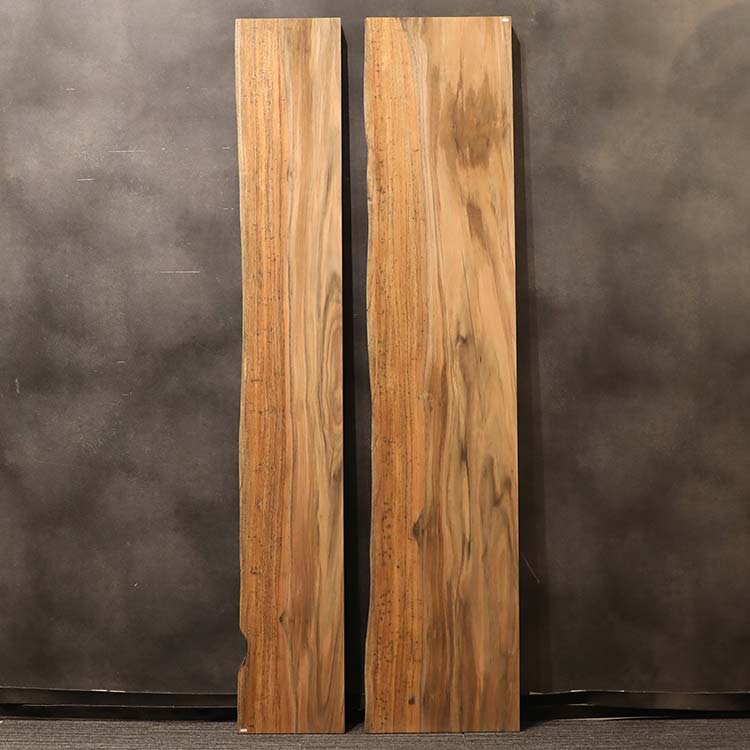 【SOLD OUT】一枚板　パプアニューギニアウォールナット　250-54-1+2　(W230cm)