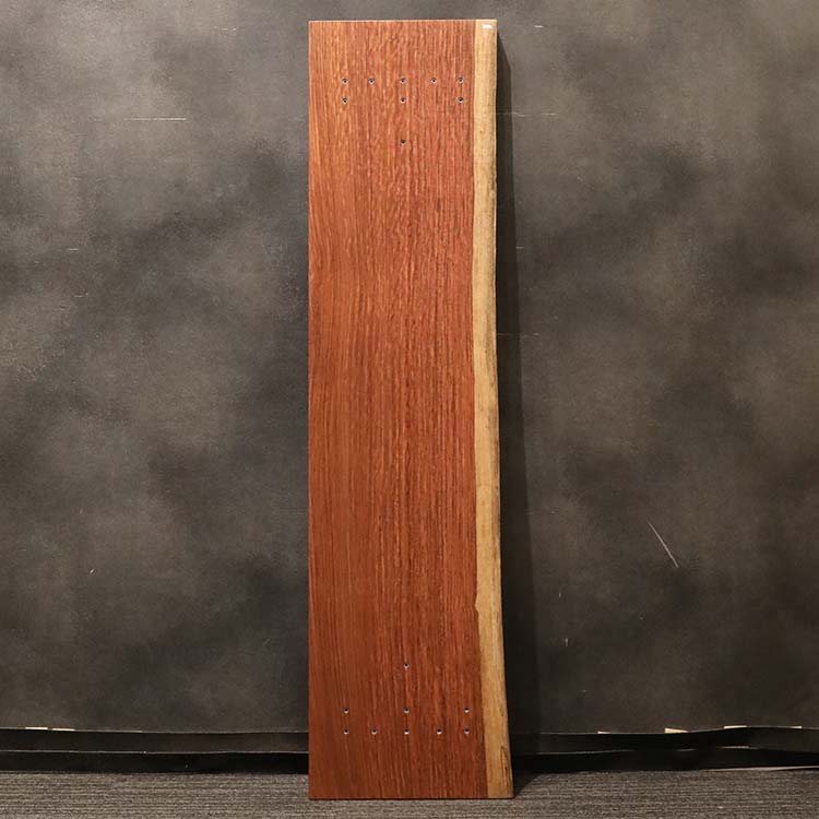【SOLD OUT】一枚板　ブビンガ　1659-8-1　(W170cm)　ベンチ