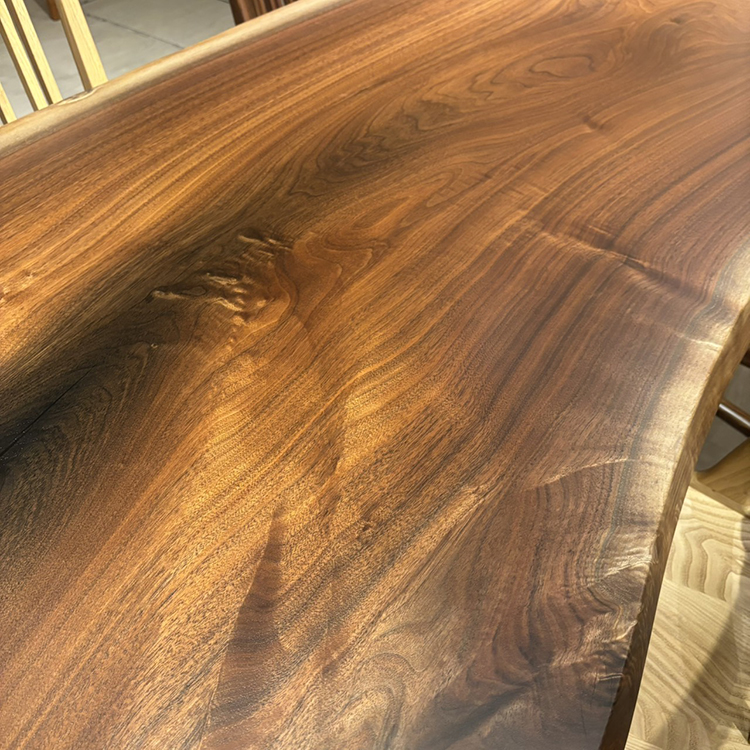 一枚板　ウォールナット　GZZ-153002-7　(W170cm)　ダイニングテーブル