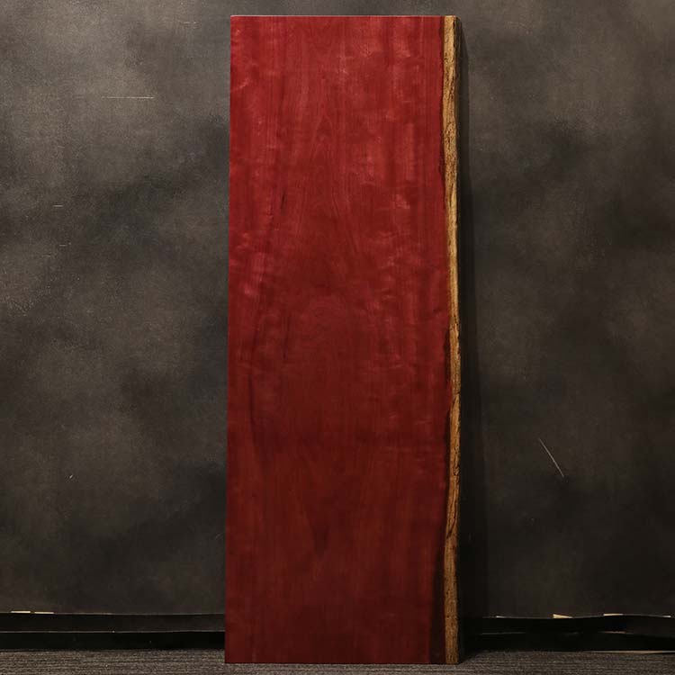 一枚板　パープルハート(杢)　324-11-2　(W170cm)　デスク