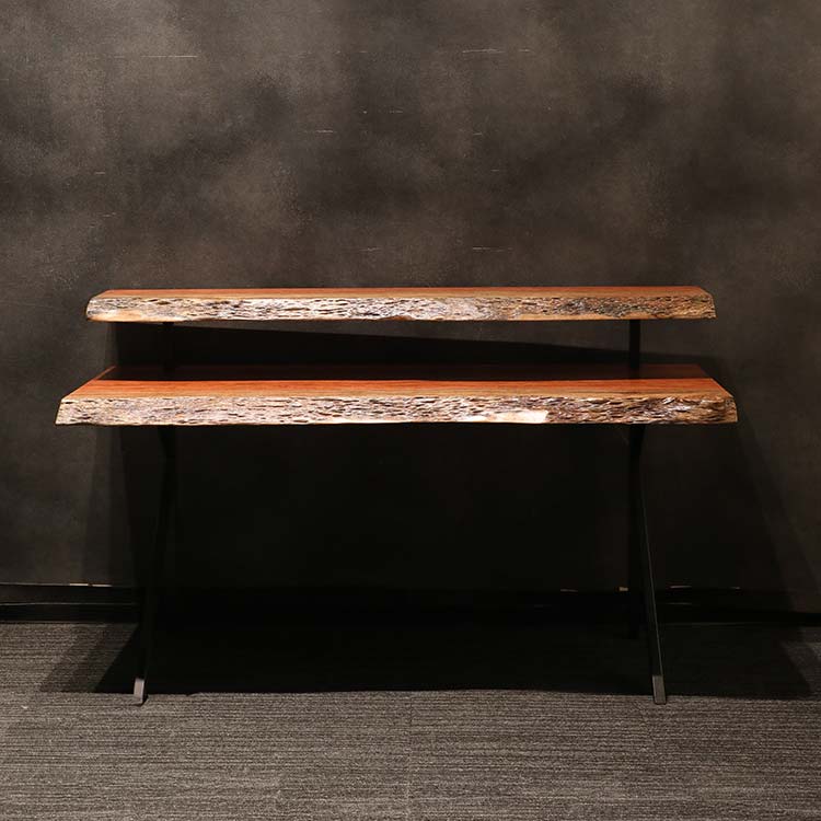 【SOLD OUT】一枚板　キリオ　ブビンガ　SK-5-8-1-1+8-1-2　(W150cm)
