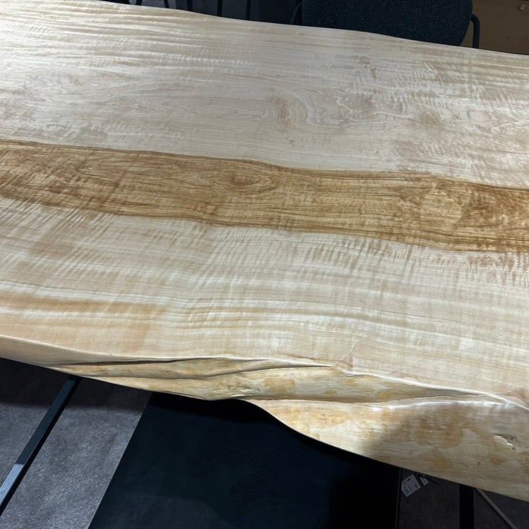 一枚板　トチ / 栃　K-HN-2111-951　(W220cm)　ダイニングテーブル