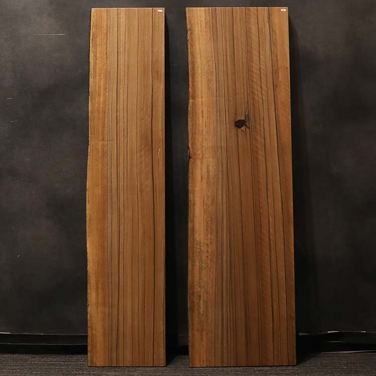 一枚板　パプアニューギニアウォールナット　248-29-2+29-3　(W160cm)　テレビボード