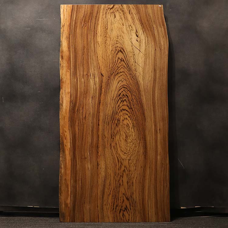 一枚板　ゼブラウッド　SK-6-4-1-1　(W200cm)　ダイニングテーブル