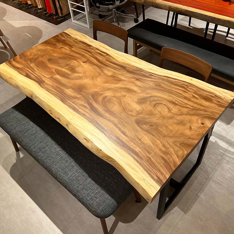 【SOLD OUT】一枚板　モンキーポッド　888-2　(W160cm)