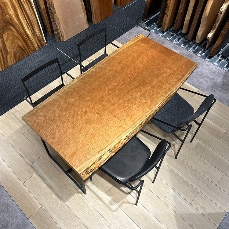 一枚板　チェリー(杢)　5012-2　(W160cm)