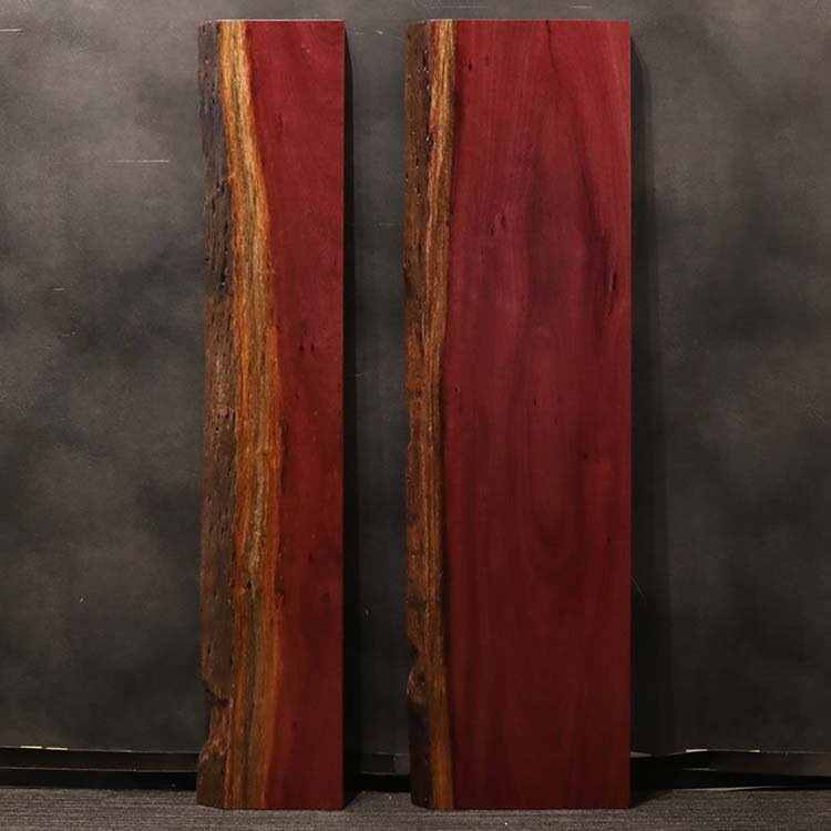 一枚板　パープルハート　322-8-1+8-2　(W180cm)