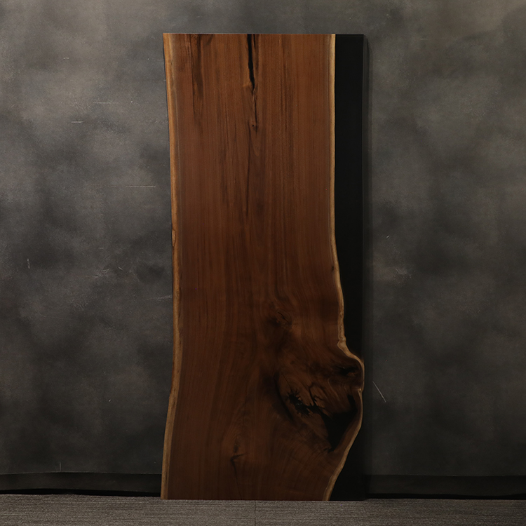 一枚板テーブル　ウォールナット　343-7　(W220cm)