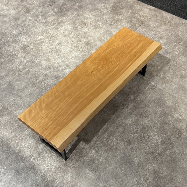 一枚板　マカバ / 真樺(杢)　5395-9-3　(W150cm)