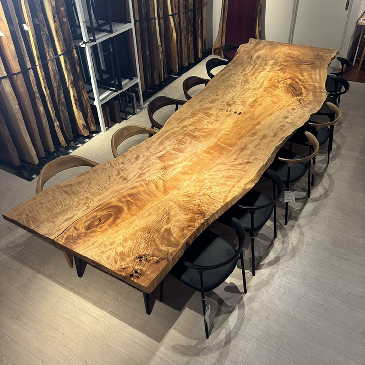 一枚板　トチ / 栃(杢)　1331-7　(W410cm)