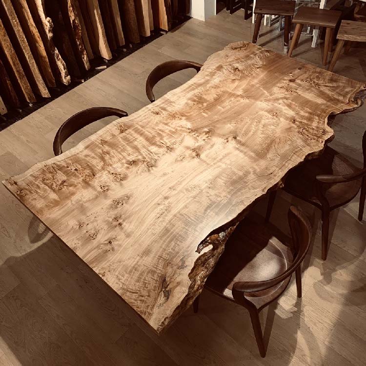 【SOLD OUT】一枚板　ポプラ(杢)　449-7　(W200cm)