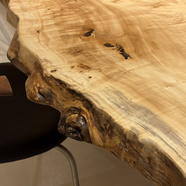 一枚板　ポプラ(杢）　449-14　(W180cm)