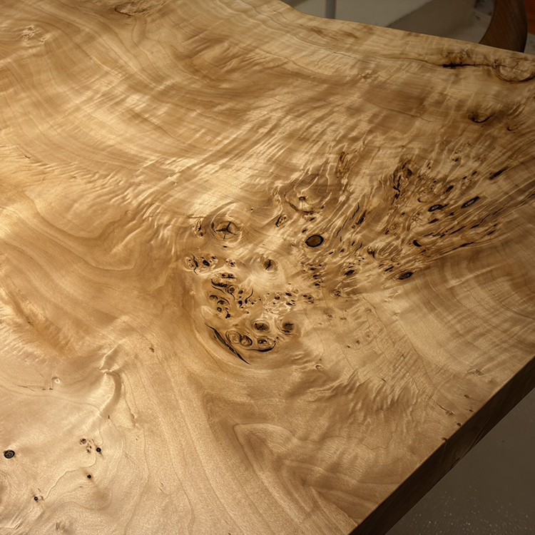 一枚板　ポプラ(杢）　449-14　(W180cm)