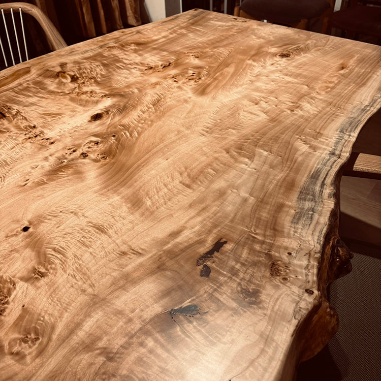 一枚板　ポプラ(杢）　449-14　(W180cm)